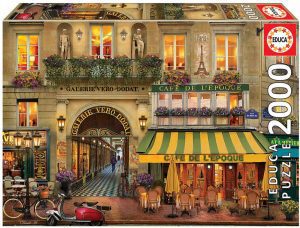 Puzzle de calles de París de Francia de 2000 piezas de Educa - Los mejores puzzles de París de Francia - Puzzles de ciudades del mundo