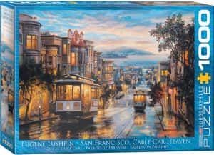 Puzzle de ciudad de San Francisco de 1000 piezas de Ravensburger - Los mejores puzzles de San Francisco - Puzzles de EEUU