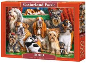 Puzzle de club de perros de 3000 piezas - Los mejores puzzles de perros