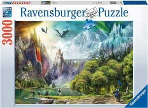 Puzzle de dragones de 3000 piezas de Ravensburger - Los mejores puzzles de dragones