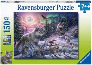 Puzzle de familia de lobos 150 piezas de Ravensburger - Los mejores puzzles de lobos