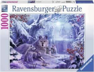 Puzzle de familia de lobos de 1000 piezas de Ravensburger - Los mejores puzzles de lobos