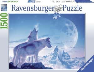 Puzzle de familia de lobos de 1500 piezas de Ravensburger - Los mejores puzzles de lobos