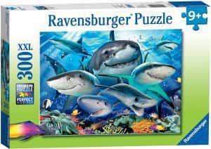 Puzzle de familia de tiburones de 500 piezas de Ravensburger - Los mejores puzzles de tiburones