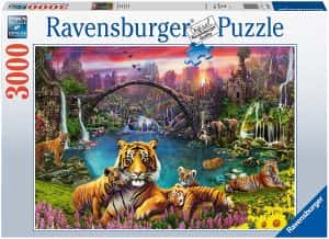 Puzzle de familia de tigres de 3000 piezas de Ravensburger - Los mejores puzzles de tigres