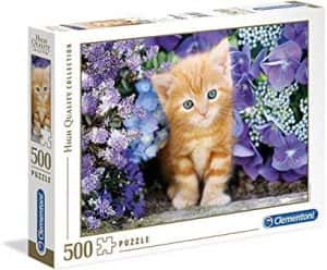 Puzzle de gatito rubio de Ravensburger de 200 piezas - Los mejores puzzles de gatos