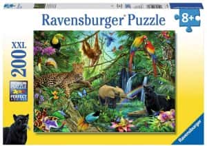 Puzzle de jungla de 200 piezas de Ravensburger - Los mejores puzzles de tucanes