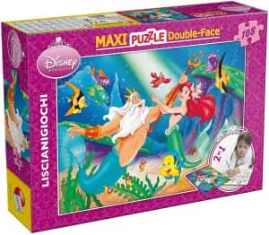 Puzzle de la Sirenita de 108 piezas de Jumbo - Los mejores puzzles de Disney - Puzzle de la Sirenita