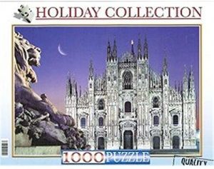 Puzzle de noche de Milán de 1000 piezas de Clementoni - Los mejores puzzles de Milán en Italia - Puzzles de ciudades del mundo