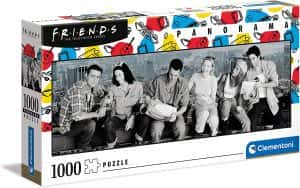 Puzzle de panorama de Friends de 1000 piezas de Clementoni - Los mejores puzzles de Friends