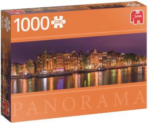 Puzzle de panorama de Ámsterdam de 1000 piezas de Jumbo - Los mejores puzzles de Ámsterdam en Holanda - Puzzles de ciudades del mundo