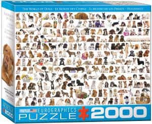 Puzzle de perro de 1000 piezas de Eurographics - Los mejores puzzles de perros