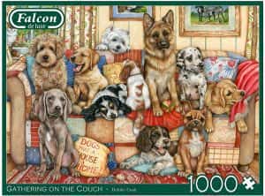 Puzzle de perro de 1000 piezas de Jumbo - Los mejores puzzles de perros