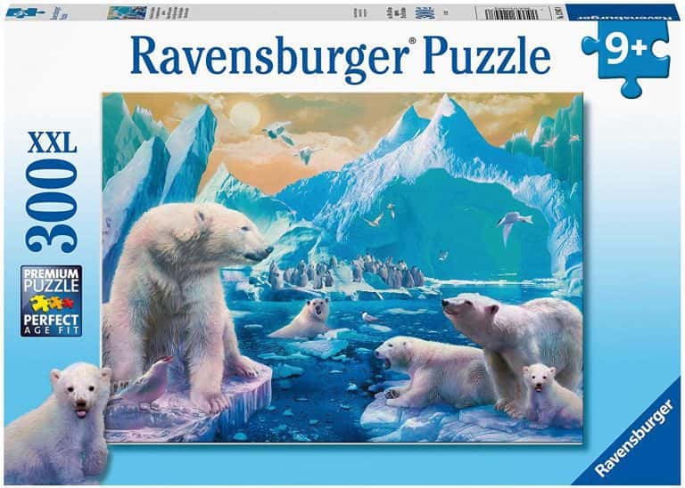 BP Polartiere Puzzle – 100 Teile, Mit Eisbären & Pinguinen, Für Kinder Ab 6 Jahren
