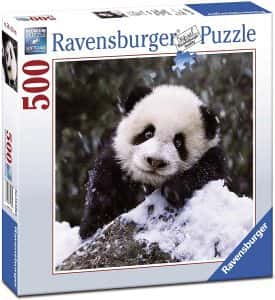 Puzzle de selfie de panda de 500 piezas de Ravensburger - Los mejores puzzles de osos panda - Puzzle de animales