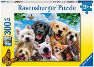 Puzzle de selfie de perros de 300 piezas de Ravensburger - Los mejores puzzles de perros