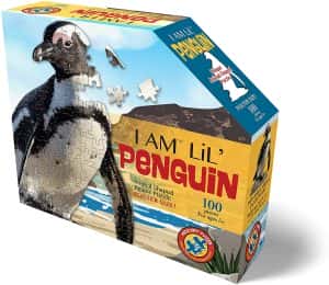 Puzzle de silueta de pingüino - Los mejores puzzles de pingüinos