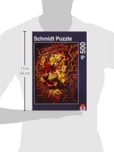 Puzzle de tigre de 500 piezas de Schmidt - Los mejores puzzles de tigres