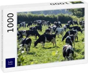 Puzzle de vacas de 1000 piezas de Lais - Los mejores puzzles de vacas - Puzzles de animales