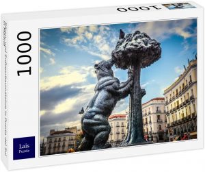 Puzzle del Oso y el Madroño de Madrid de 1000 piezas de Lais - Los mejores puzzles de ciudades de España - Puzzle de Madrid