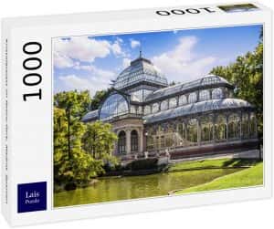 Puzzle del Palacio de Cristal de Madrid de Lais de 1000 piezas - Los mejores puzzles de Madrid