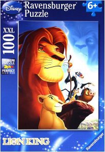 Puzzle del Rey León de 100 piezas de Ravensburger - Los mejores puzzles de Disney - Puzzle del Rey Leon