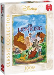 Puzzle del Rey León de 1000 piezas de Jumbo - Los mejores puzzles de Disney - Puzzle del Rey León