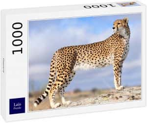 Puzzle mirando guepardo de 1000 piezas de Lais - Los mejores puzzles de guepardos