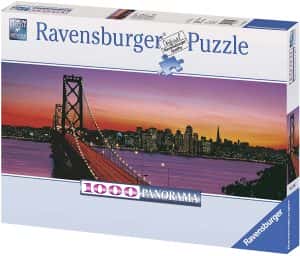 Puzzles San Francisco - Puzzle panorama del Puente de San Francisco de 1000 piezas