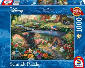 Puzzles de Alicia en el PaÃ­s de las Maravillas - Puzzles de Disney de Thomas Kinkade