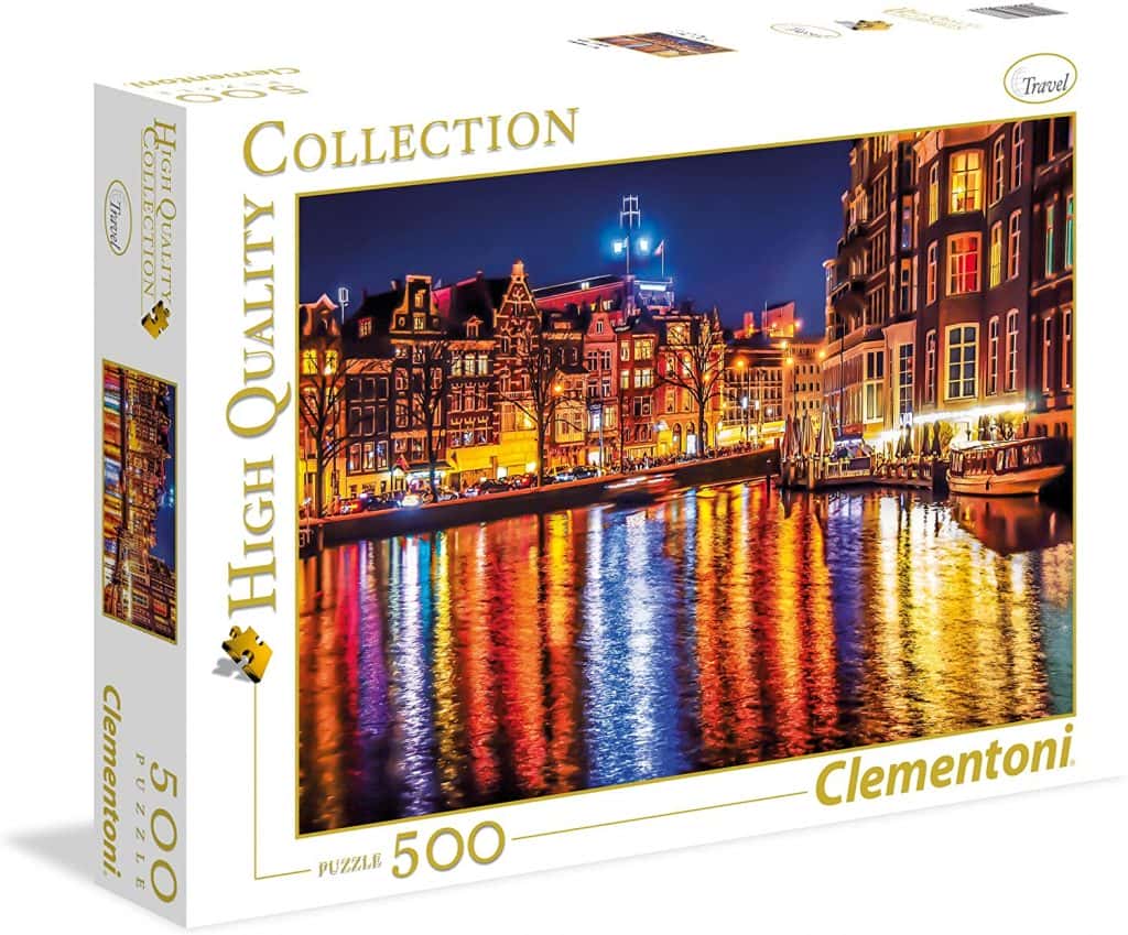 Amsterdam Puzzle – 1000 Teile, Bunte Grachten-Szene, Hochwertig & Fordernd
