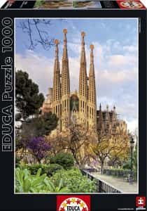 Puzzles de Barcelona - Puzzle de Barcelona de la Sagrada Familia de 1000 piezas EDUCA