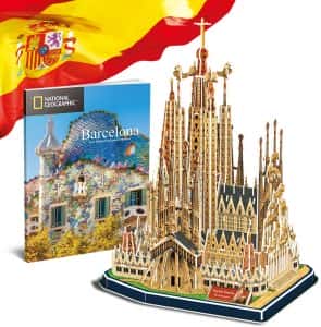 Puzzles de Barcelona - Puzzle de Barcelona de la Sagrada Familia en 3D