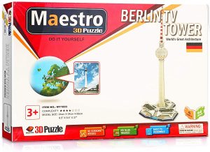 Puzzles de Berlín - Puzzle de la Torre de Berlín en 3D