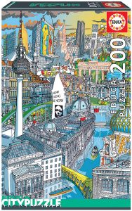 Puzzles de Berlín - Puzzle de la ciudad de Berlín de 200 piezas