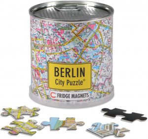 Puzzles de Berlín - Puzzle del mapa de Berlín con imanes de 100 piezas