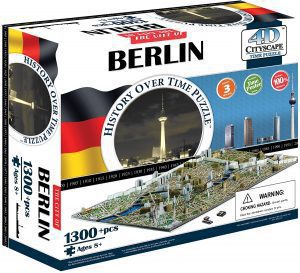 Puzzles de Berlín - Puzzle en 4D de Berlín de 1300 piezas