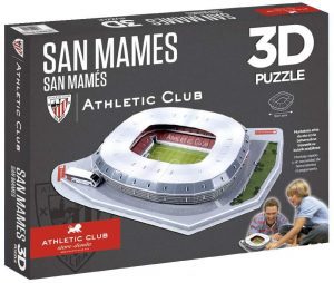 Puzzles de Bilbao - Puzzle del estadio del Athletic de Bilbao en 3D del Nuevo San MamÃ©s