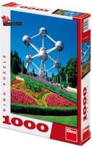 Puzzles de Bruselas - Puzzle del Atomium de Bruselas de 1000 piezas