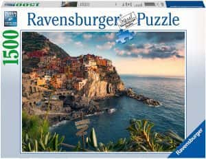 Puzzles de Cinque Terre - Puzzle de Manarola de 1500 piezas de Ravensburger