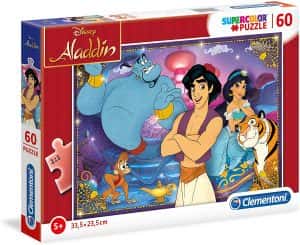 Puzzles de Disney - Puzzles de Aladdin - puzzle clementoni de 60 piezas