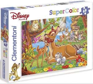 Puzzles de Disney - Puzzles de Bambi - puzzle de Bambi de personajes de 60 piezas