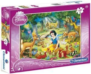 Puzzles de Disney - Puzzles de Blancanieves - puzzle de blancanieves con los animales