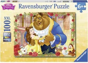 Puzzles de Disney - Puzzles de la bella y la bestia - puzzle ravensburger de 100 piezas