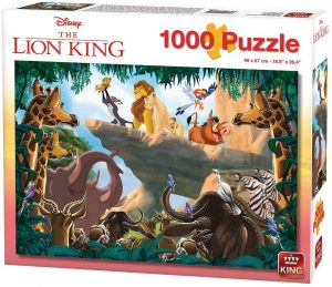 Puzzles de Disney - Puzzles del rey le贸n - puzzle de 1000 piezas