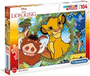 Puzzles de Disney - Puzzles del rey león - puzzle de 104 piezas