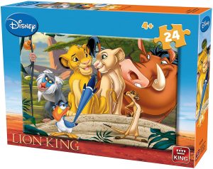 Puzzles de Disney - Puzzles del rey león - puzzle de 24 piezas