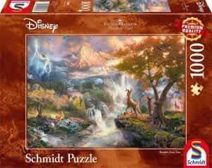 Puzzles de Disney de Schmidt de 1000 piezas - Puzzle de Bambi