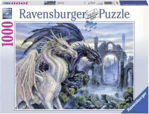 Puzzles de Dragones - Puzzle de 2 dragones de 1000 piezas