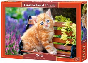 Puzzles de Gatos - Puzzle de gato pequeÃ±o de 500 piezas